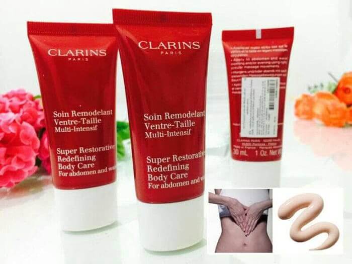 Clarins Soin Remodelant Ventre Taille Multi-Intensif 30 ml,Clarins Soin Remodelant Ventre Taille Multi-Intensif,Soin Remodelant Ventre Taille Multi-Intensif 30 ml,คลาแร็งค์ ซุปเปร์ เรสโตเรทีพ รีดีไฟร์นิ่ง บอดี้ แคร์,Clarins