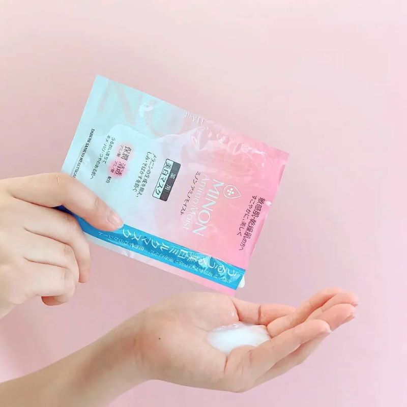 Minon Amino Moist Reaping Whitening Milk Mask 20ml x4 Sheets , Minon Amino Moist  , มาร์กMinon Amino Moist , 