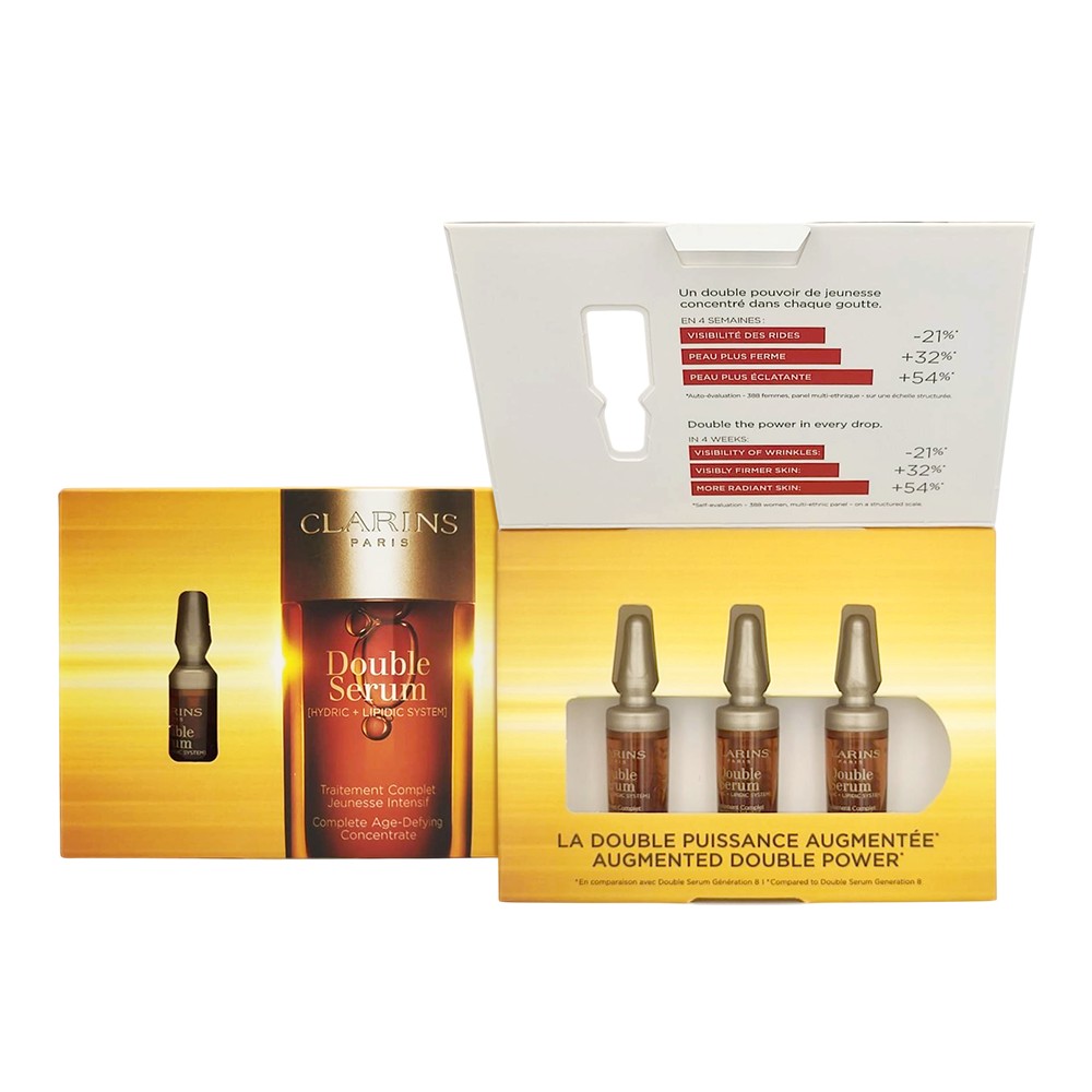 Double serum Traitement Complet Anti-age Intensif 30 ml (New Version) เซรั่มต่อต้านความร่วงโรยอันดับ 1 ดับเบิ้ลเซรั่มสุดโด่งดัง