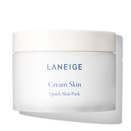 Laneige Cream Skin Quick Skin Pack 100 Pads 140 ml สกินแพ็คที่ให้การบำรุงผิวหน้าได้สะดวกยิ่งขึ้น ฟื้นฟูผิวชุ่มชื้น แข็งแรง สุขภาพดีทันใจ