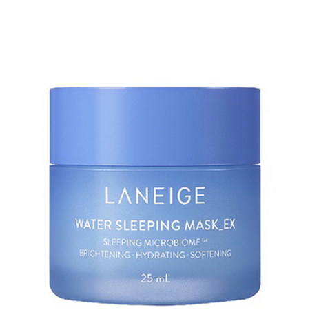 Laneige Water Sleeping Mask EX Sleeping Microbiome 25ml (No Box) สลีปปิ้งมาส์กสูตรใหม่ ฟื้นฟูสมดุลผิว เสริมเกราะป้องกันผิวยามค่ำคืน พร้อมเผยผิวแลดูกระจ่างใสยามเช้า