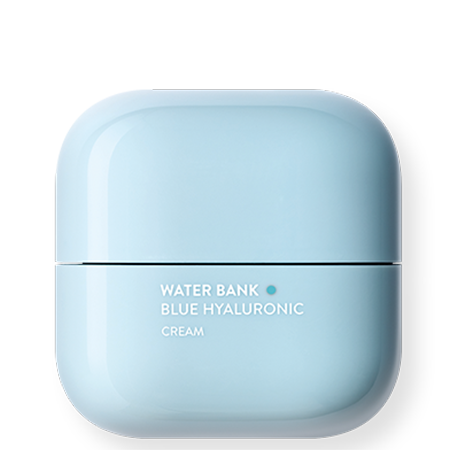 Laneige Water Bank Blue Hyaluronic Cream For Combination to Oily Skin 50ml ครีมเจลสำหรับผิวมัน ช่วยให้ผิวแข็งแรง สดชื่น อิ่มน้ำ